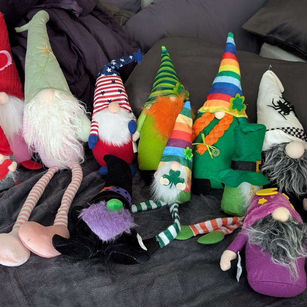 Various Holiday Gnomes